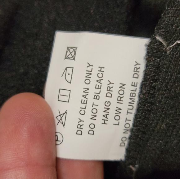 Few Moda New York A line Accent Button Knee‎ Length Knit Winter Skirt Sz M - Picture 6 of 10